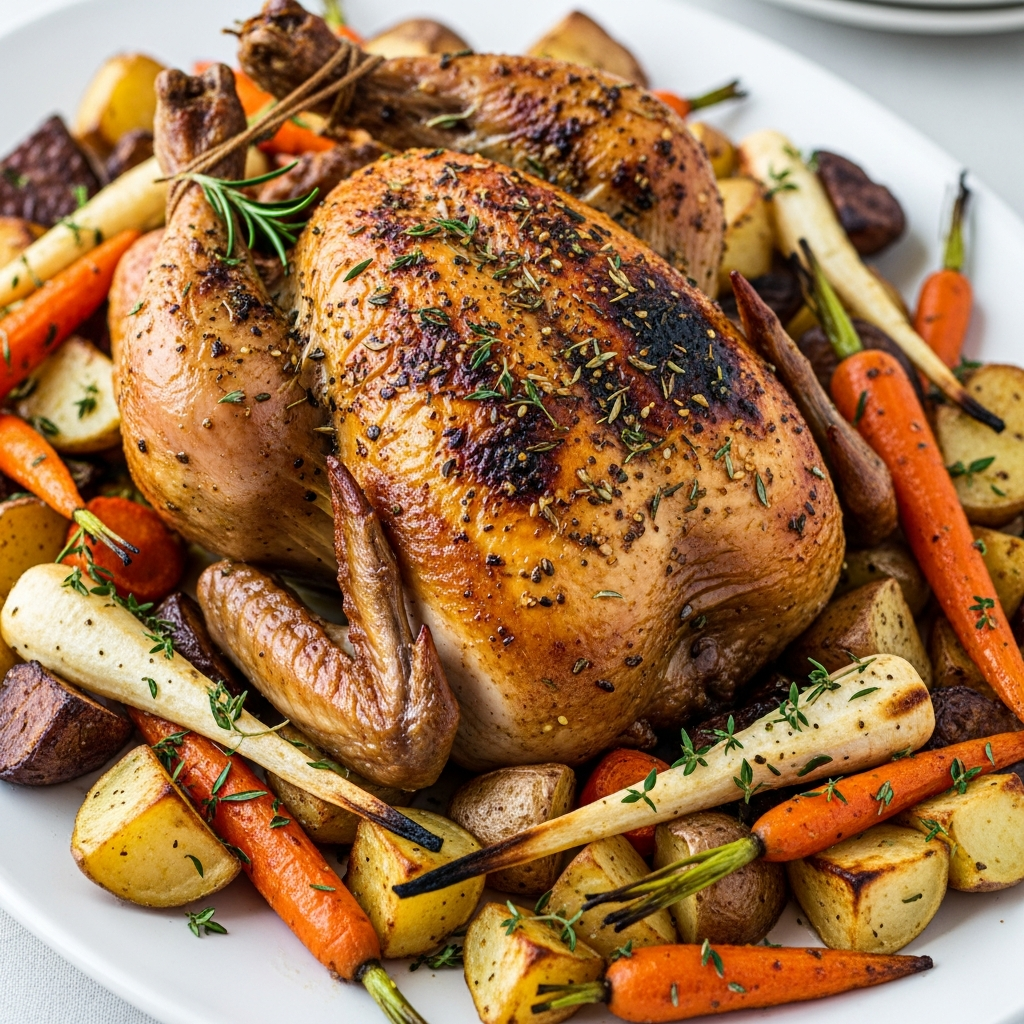 Herb-Roasted Chicken