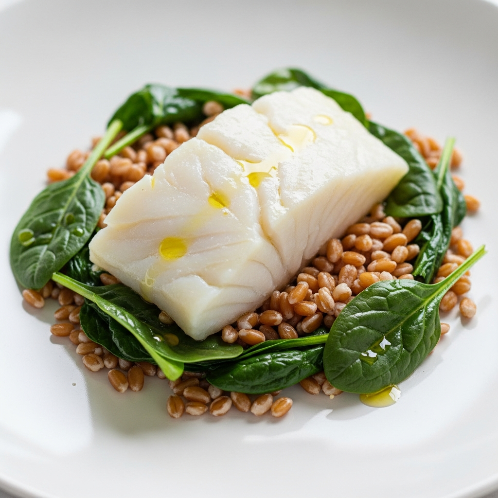 Poached Cod